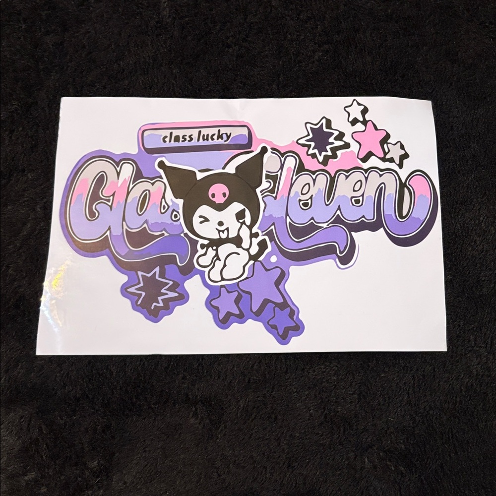 Kuromi Graphic Stickers